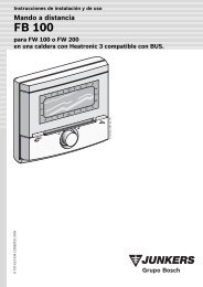 Manual de instrucciones del termostato con compensación climática