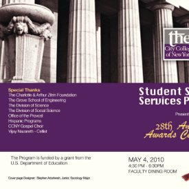 28th Annual Awards Ceremony Program (May 2010)
