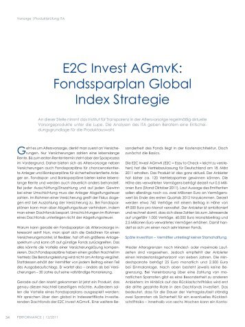 E2C Invest AGmvK - ITA