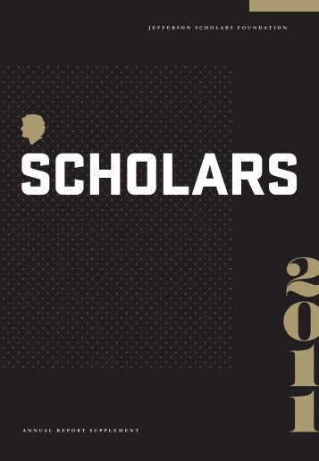 ScholarS - Jefferson Scholars Foundation