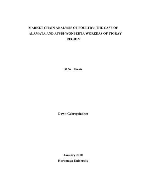 market chain analysis of poultry ipms information market chain analysis of poultry ipms information