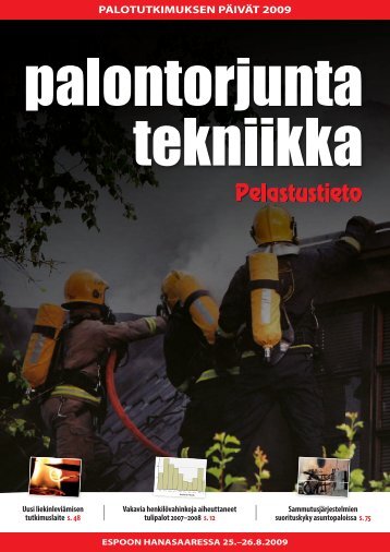 Palotutkimuksen pÃ¤ivÃ¤t 2009 - Pelastustieto