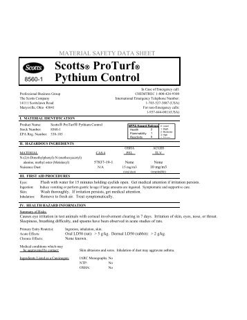 Scotts® ProTurf® Pythium Control - Advanced Turf Solutions