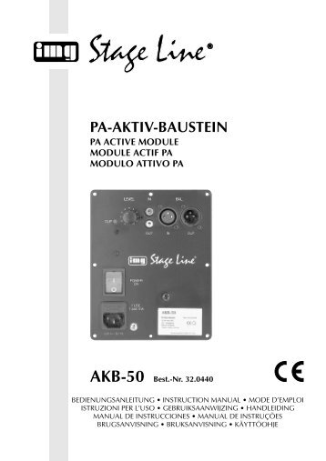 AKB-50 Best.-Nr. 32.0440 PA-AKTIV-BAUSTEIN