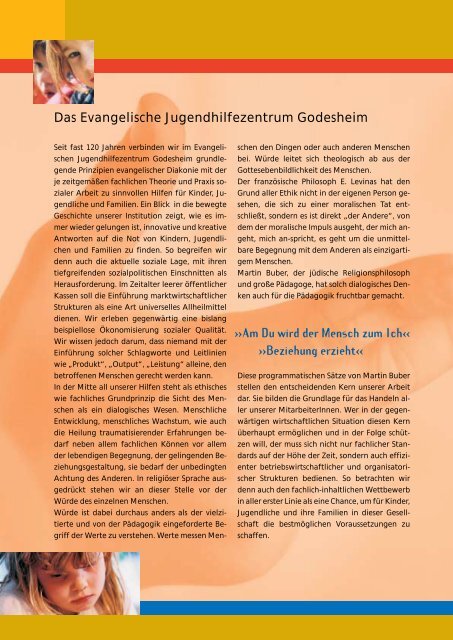 Impulse 2/2004 - Evangelische Jugendhilfe Godesheim