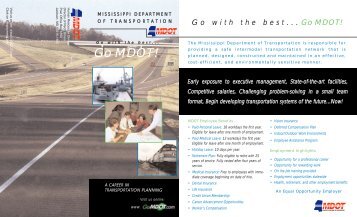 Go MDOT! - Mississippi Department of Transportation