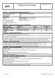 MATERIAL SAFETY DATA SHEET - Cayman Chemical