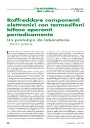 Articolo scaricabile gratuitamente in PDF (296 Kb) - La Termotecnica