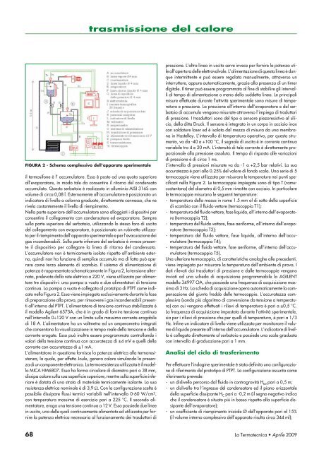 Articolo scaricabile gratuitamente in PDF (296 Kb) - La Termotecnica