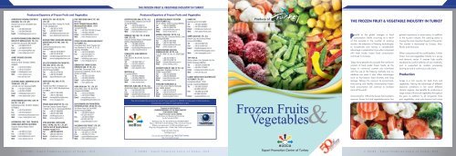 Frozen Fruits Vegetables