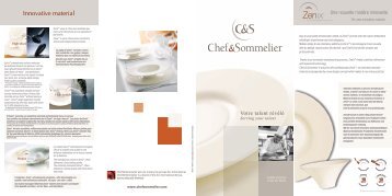 Innovative material - Chef & Sommelier