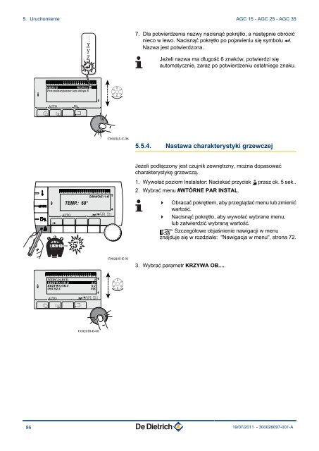 Instrukcja techniczna - De Dietrich MODULENS - e-pasaż PGNiG