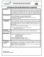 EinjÃ¤hrige Berufsfachschule Holztechnik - Berufsbildende Schulen ...