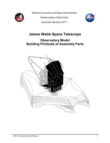 The Model Parts (.pdf) - James Webb Space Telescope
