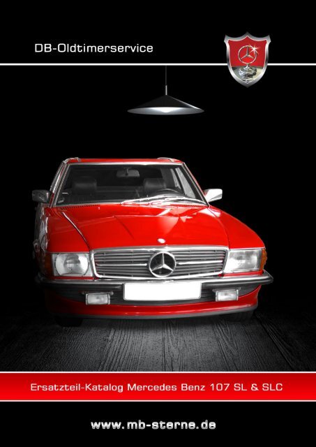 Ersatzteilkatalog Baureihe 107 - Oldtimer Ersatzteile für Mercedes ...