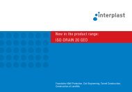 ISO-DRAIN 20 GEO - INTERPLAST Kunststoffe GmbH
