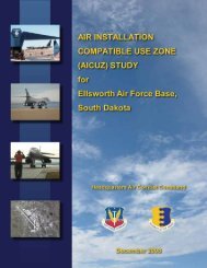 Dec. 2008 | Final AICUZ Study - Ellsworth Air Force Base