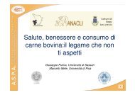 Salute, benessere e consumo di carne bovina:il ... - ARA Sardegna