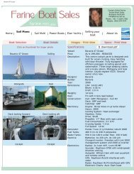 Bavaria 47 Ocean - Farine Boat Sales