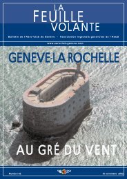 AU GRÃ DU VENT GENEVE-LA ROCHELLE - Aeroclub de GenÃ¨ve