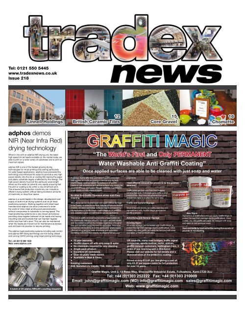 GRAFFITI MAGIC - tradex news