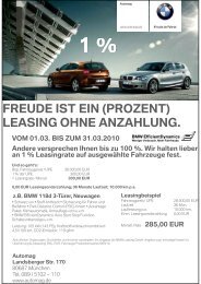 freude ist ein (prozent) leasing ohne anzahlung. - Automag GmbH