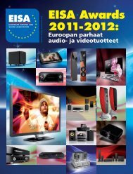 EISA Awards 2011-2012 - Hifimaailma
