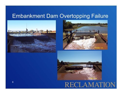 Flood Overtopping Failure of Dams