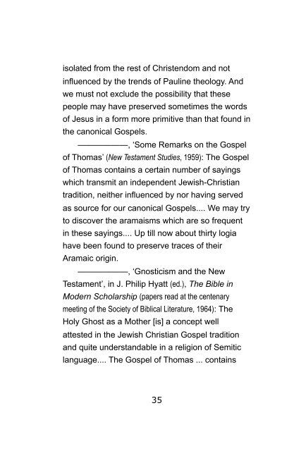 Metalogos The Gospels of Thomas & Philip & Truth