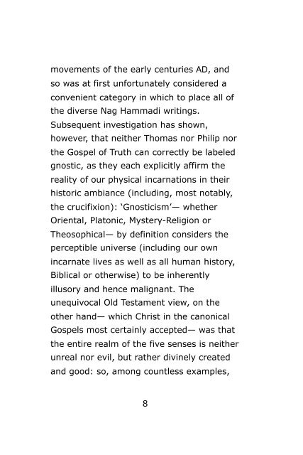 Metalogos The Gospels of Thomas & Philip & Truth