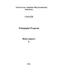 Pedagógiai program (2011.) I. rész (pdf)