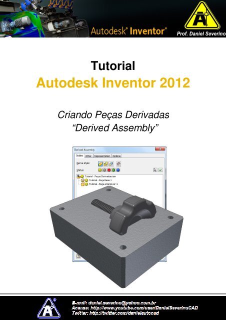 "Derived Assembly" no Autodesk Inventor 2012