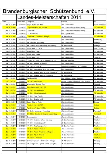Brandenburgischer SchÃ¼tzenbund e.V.