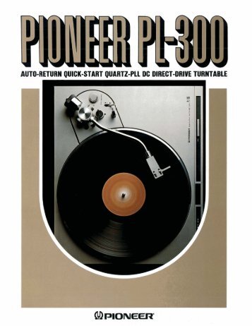 Pioneer Perfects World's Thinnest Turntable Motor