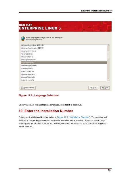 Red Hat Enterprise Linux Installation Guide 5.2 - linux.meuhobby.com