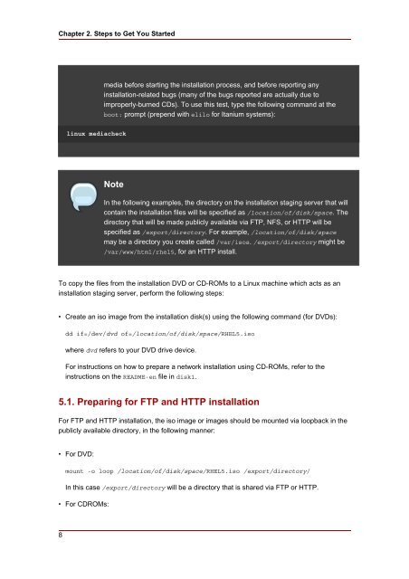 Red Hat Enterprise Linux Installation Guide 5.2 - linux.meuhobby.com