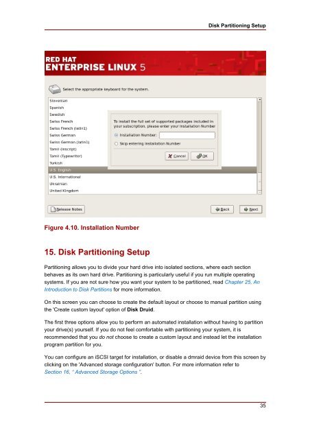 Red Hat Enterprise Linux Installation Guide 5.2 - linux.meuhobby.com