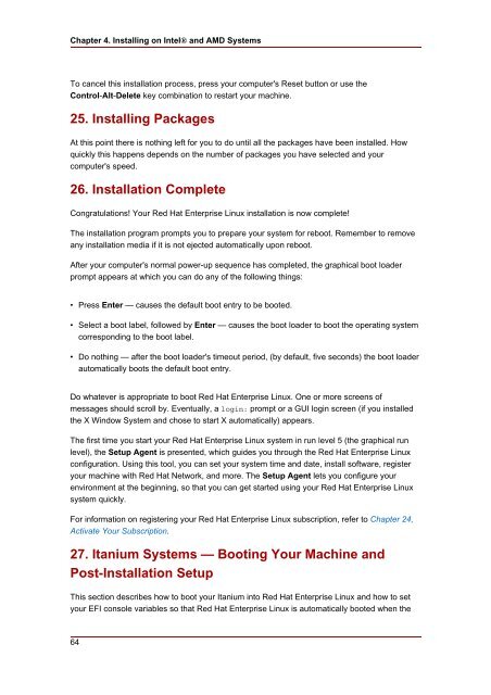 Red Hat Enterprise Linux Installation Guide 5.2 - linux.meuhobby.com