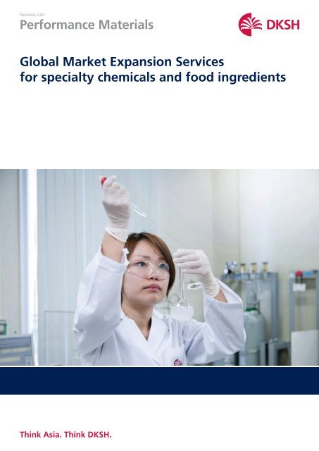 Supplier Brochure - DKSH.com
