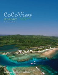 CoCo View brochure - Roatan Charter