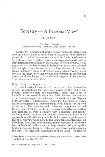 Download Full PDF - 28.68 MB - The Society of Irish Foresters