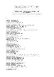 Vols. 51-100 (1994-2007) â Index of Taxa