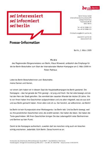 Artikel herunterladen - be Berlin - Berlin.de