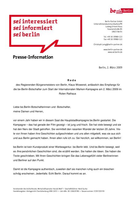 Artikel herunterladen - be Berlin - Berlin.de