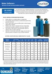 commercial and industrial water softeners