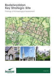 Draft Archaeological Report - Denbighshire Local Development Plan
