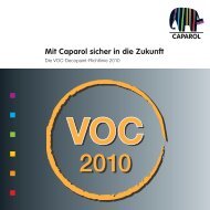 Die VOC-Decopaint-Richtlinie 2010 - Caparol Farben AG