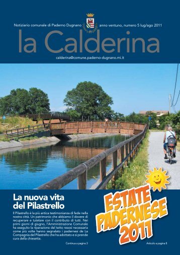 la Calderina - Sito Istituzionale del Comune di Paderno Dugnano