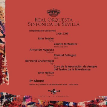 08 abono 0809 - Real Orquesta Sinfónica de Sevilla
