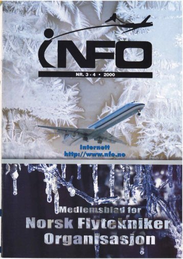 Nytt i fra NFO avd. SAS - Norsk Flytekniker Organisasjon